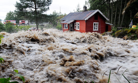 Dette må du gjøre om du er rammet av flom Dette må du gjøre om du er rammet av flom